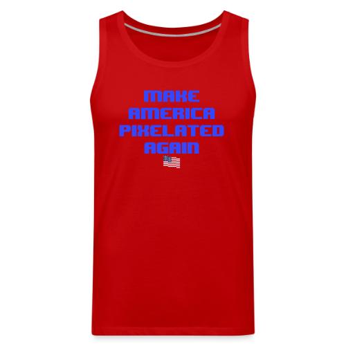 Pixelated America - Men's Premium Tank