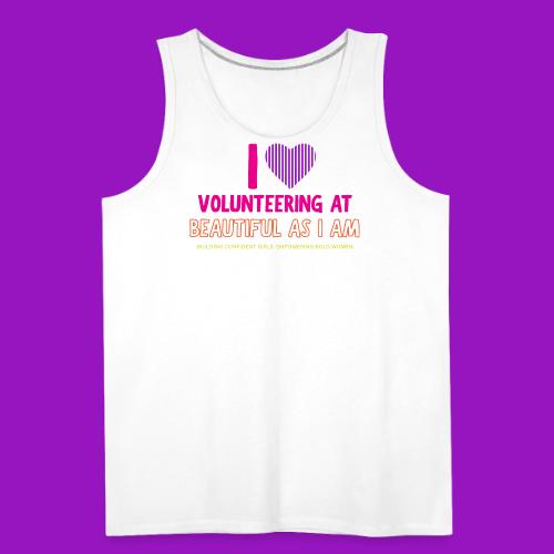I <3 Volunteering - Men's Premium Tank