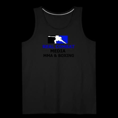 RCM MMA & BOXING Blue Logo - Men's Premium Tank