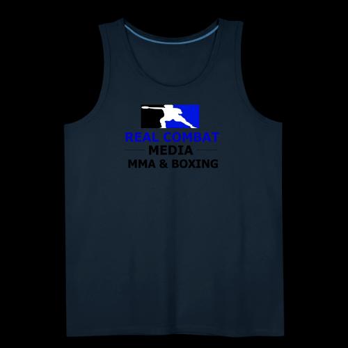 RCM MMA & BOXING Blue Logo - Men's Premium Tank