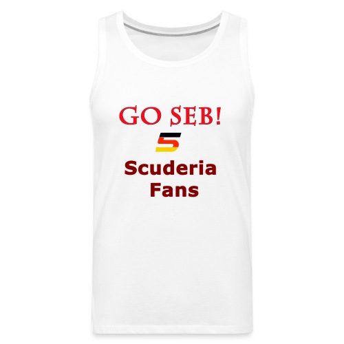 Go Seb! Scuderia Fans design - Men's Premium Tank