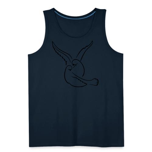 EMBRACED_TURTLEDOVES - Men's Premium Tank