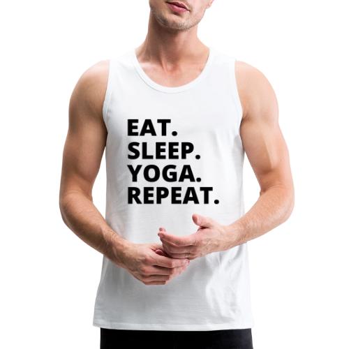 Eat Sleep Yoga: Yoga Apparel & Mindful Merch - Men's Premium Tank