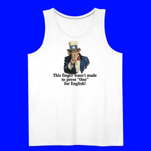 Uncle Sam - Finger - Men's Premium Tank