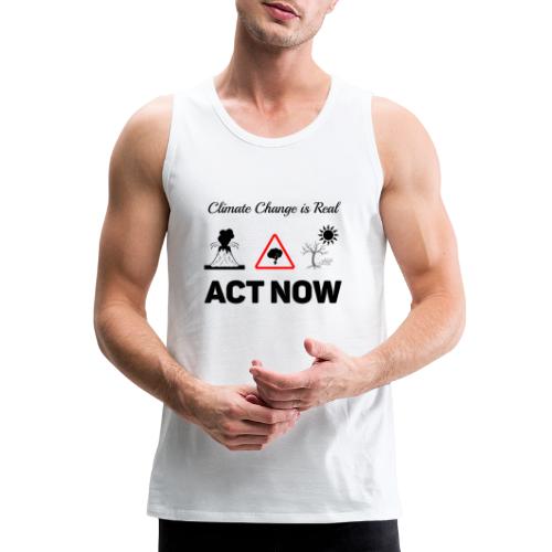 climate change is real - Men's Premium Tank