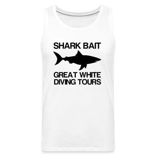 Great White Shark T-Shirt - Men's Premium Tank