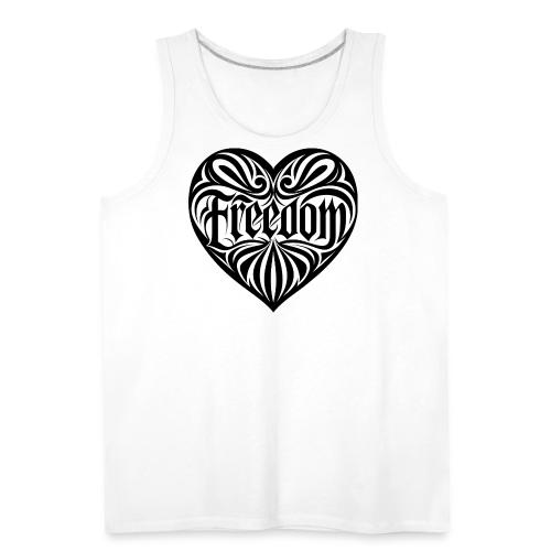FREEDOM in Heart - Men's Premium Tank