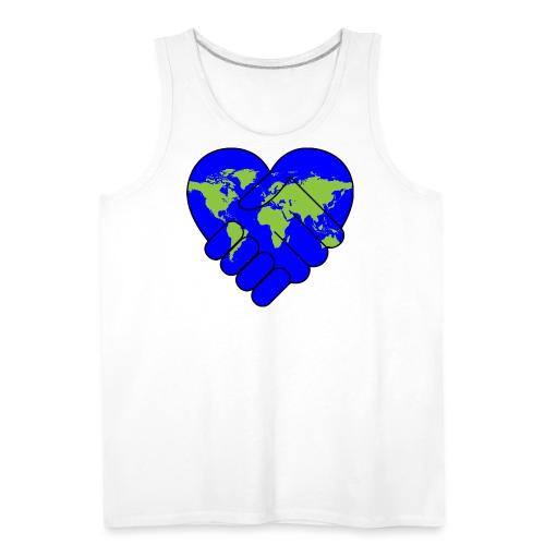 World United in Love - Men's Premium Tank
