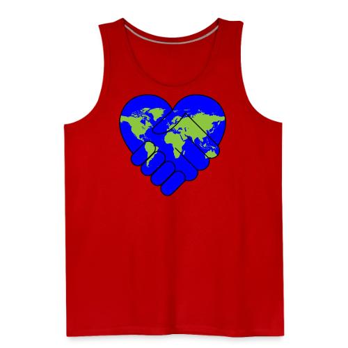 World United in Love - Men's Premium Tank
