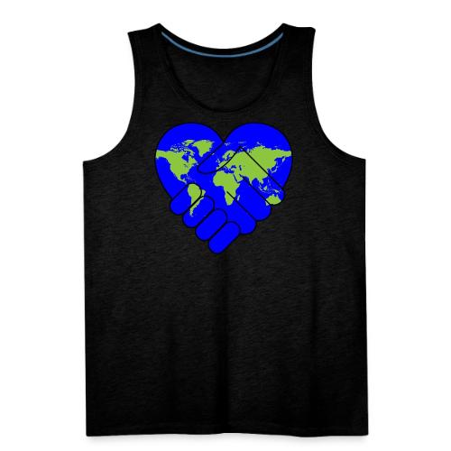 World United in Love - Men's Premium Tank