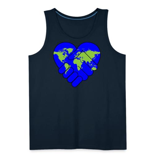 World United in Love - Men's Premium Tank