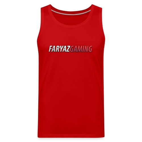 FaryazGaming Text - Men's Premium Tank