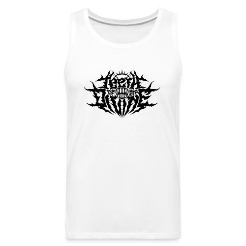 Teeth Of The Divine Logo BLACK - Men's Premium Tank