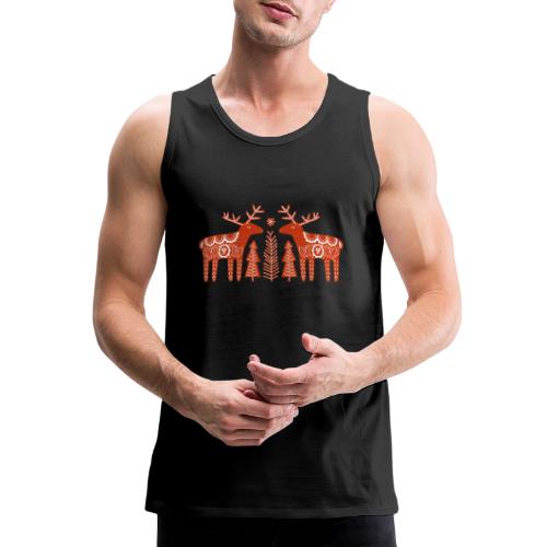 Reindeer - Men's Premium Tank