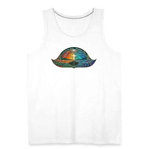 Easter Cast the Net Again T Shirt, abundance Gift - Men's Premium Tank