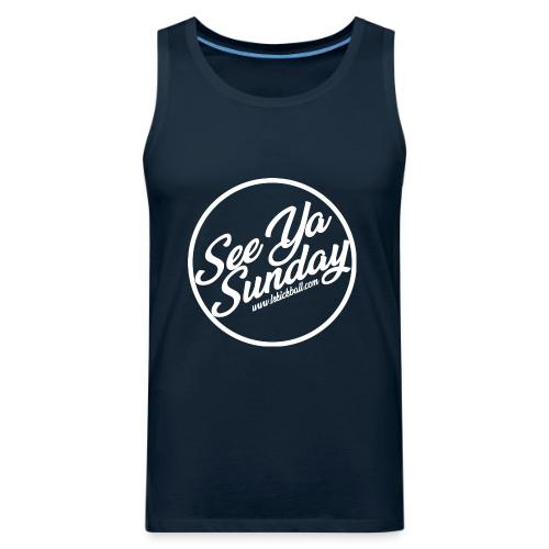 see you white - Men's Premium Tank