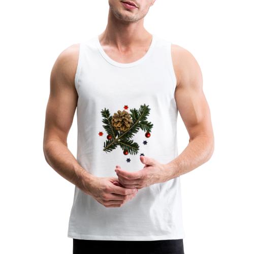 Christmas bare branch - Men's Premium Tank