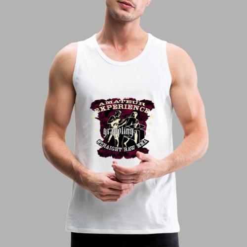Grappling X Straight Raw MMA - Men's Premium Tank