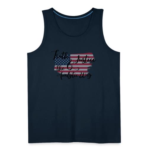 Truth, Justice & the Analytic Way - Men's Premium Tank