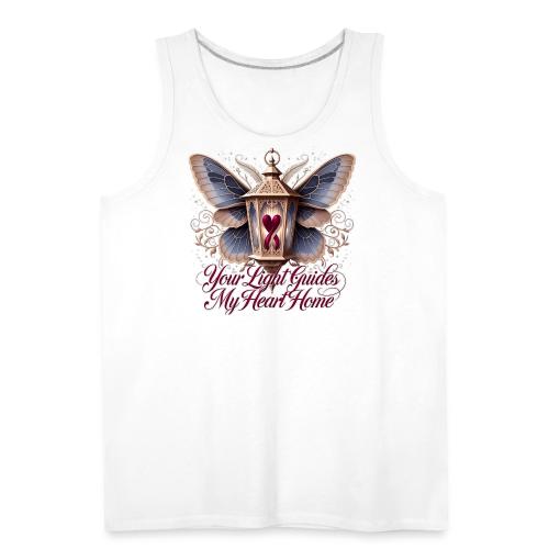 Your Light Guides My Heart HomeGifts T-Shirt - Men's Premium Tank