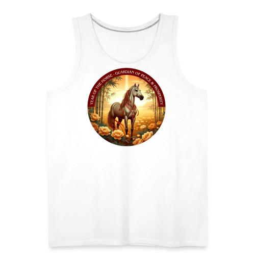 Year of the Horse Guardian T Shirt, Lunar New Year - Men's Premium Tank