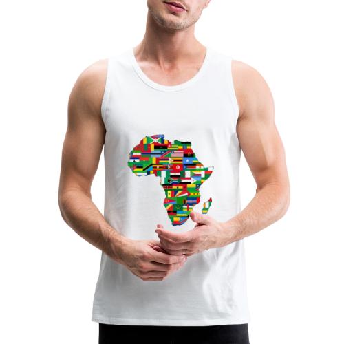 Africa Map Counties 2 - Men's Premium Tank