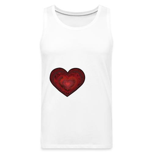 Corazón de patrón - Men's Premium Tank