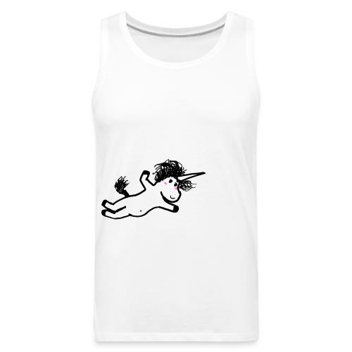 falling unicorn - Men's Premium Tank