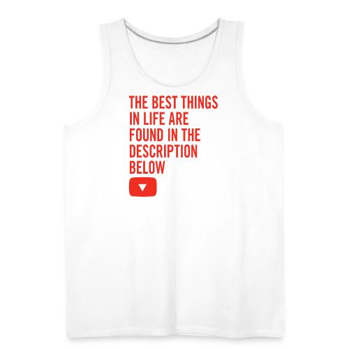 Small YouTuber - Men's Premium Tank