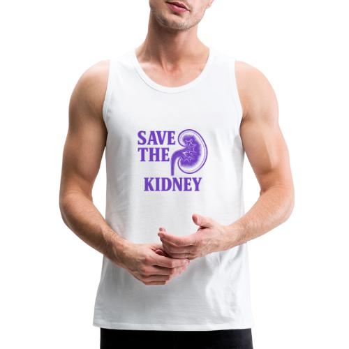Save the kidney - Men's Premium Tank