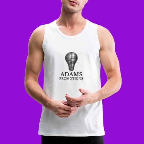 Adams Promotions Brushed Steel light Logo - Men's Premium Tank