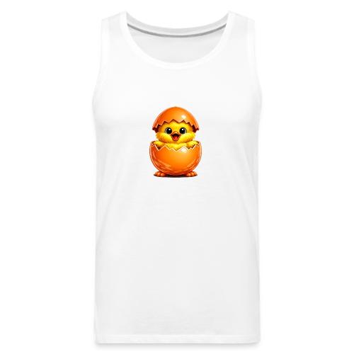 Easter Chick Orange - Men's Premium Tank
