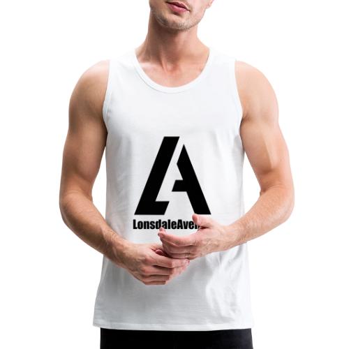 Lonsdale Avenue Logo Black Text - Men's Premium Tank