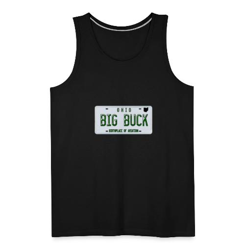 Ohio License Plate Big Buck Camo - Men's Premium Tank