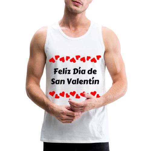 February Celebrating Valentine's Day, February 14 - Men's Premium Tank