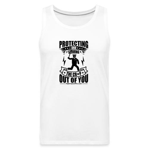 Protect SERVE COP BLACK - Men's Premium Tank