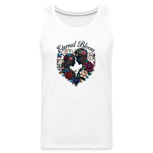 Eternal Bloom Embrace T-Shirt - Men's Premium Tank