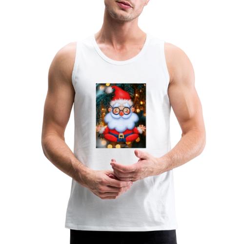 SANTA CLAUS MEDITATION - Men's Premium Tank