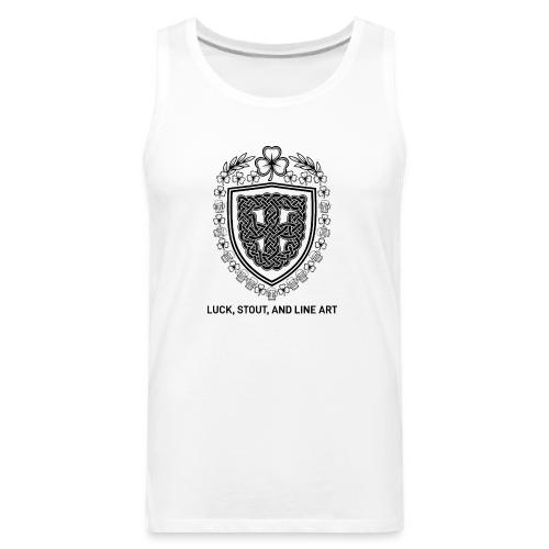 Celtic Knot T-Shirt, Symmetrical Shield - Men's Premium Tank