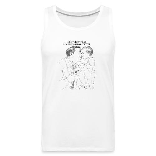 Dad Joke Blueprint T-Shirt - Men's Premium Tank