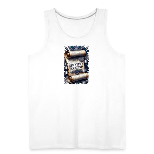 New Year's Resolution T-Shirt - Men's Premium Tank