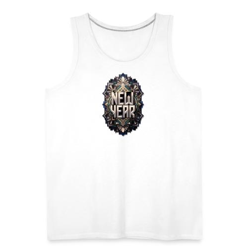 Evergreen New Year T-Shirt - Men's Premium Tank