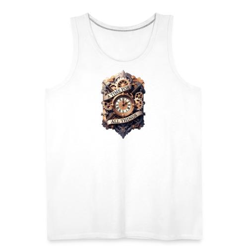 Ornate Clockwork T-Shirt - Men's Premium Tank