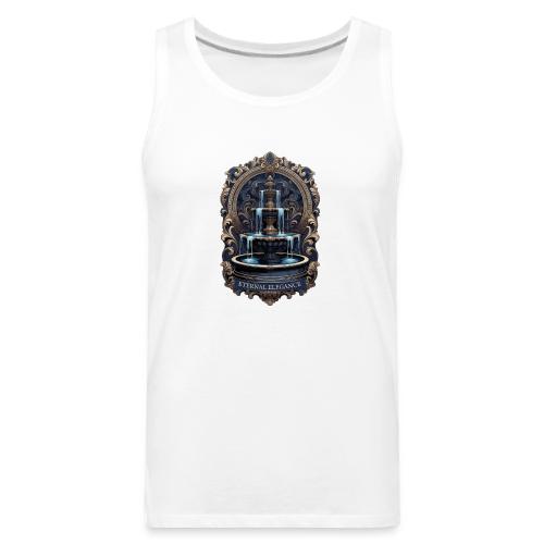 Gilded Baroque Fountain T-Shirt - Men's Premium Tank