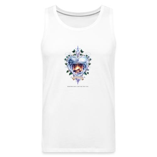 Imbolc Candle Veil T-Shirt | Veiled Rebirth - Men's Premium Tank