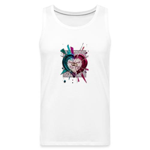 Sealed with a Kiss-Off T-Shirt - Men's Premium Tank