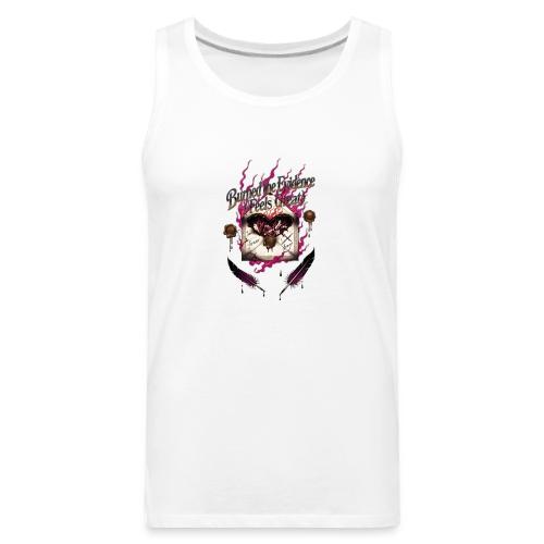 Burned the Evidence Feels Great T-Shirt - Men's Premium Tank