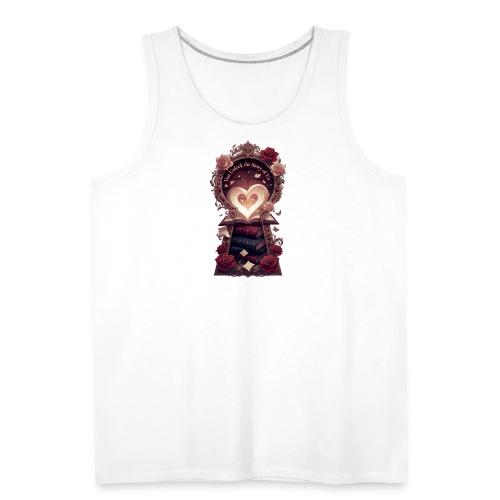 You Unlock the Story of Us Library Gifts T-Shirts - Men's Premium Tank
