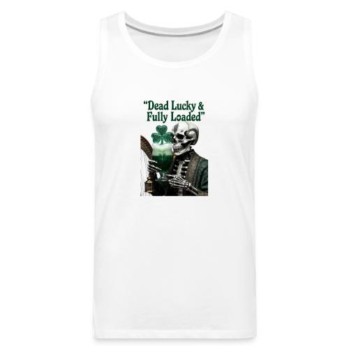 Lucky Skeleton Stout T-Shirt - Men's Premium Tank
