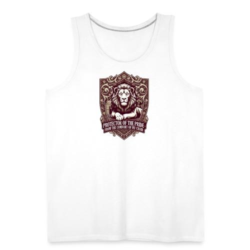 Protector of the Pride T Shirt, Sarcastic Dad Gif - Men's Premium Tank